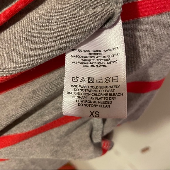 Anthropologie Vintage Pure and Good Striped Tunic Top, Size XS - Picture 5 of 5